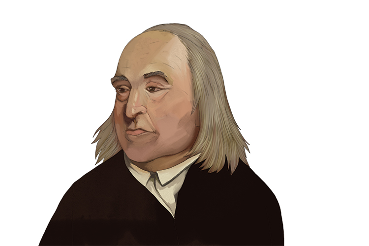Jeremy Bentham, the man who came up with the principle of utility, said actions are right if they bring happiness to the greatest number of people.